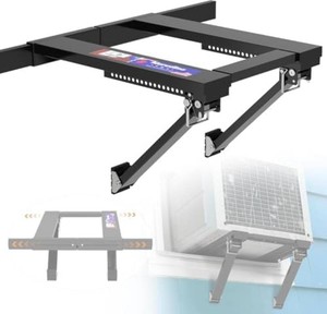 $56 Marudina Universal Window AC Bracket, No-Drill Adjustable, Up to 300lbs