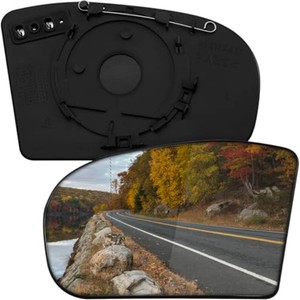$27 Driver Side Mirror Replacement for Mercedes Benz E Class W211 E320 E350 E500 E55, C Class W203 C230 C240 C280 C320 C350 - Left Side Mirror Glass, Rear View Mirrors Glass with Power Heated