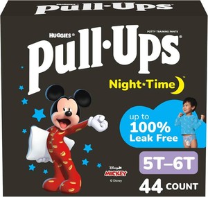 $30 Pull-Ups Boys Night-Time Potty Training Pants, Size 5T-6T, 44 Count