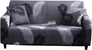 $36 HOOBUY Printed Sofa Cover Stretch Couch Covers Sofa Slipcovers for 2 Cushion Couch and Loveseat with Two Free Pillow Case HYY (2 SeaterLoveseat)