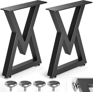 $36 16 Metal Coffee Table Legs, V-Type Set of 2, 40 cm H x 30 cm W
