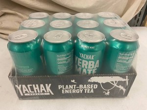 Yachak Organic Ultimate Mint Plant-Based Energy Tea 12-Pack