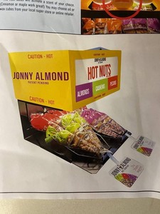 Jonny Almond Hot Nuts Warmer Display With Assorted Nuts