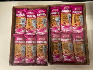 Bimbo Danish Berry & Cheese Puff Pastry 5oz (Lot of 12)