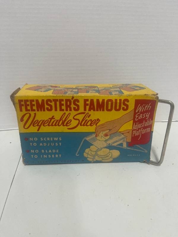 Vintage Feemsters Famous Vegetable Slicer