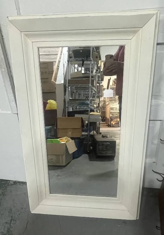 Sharp Looking Wood Framed Mirror 42 x 30