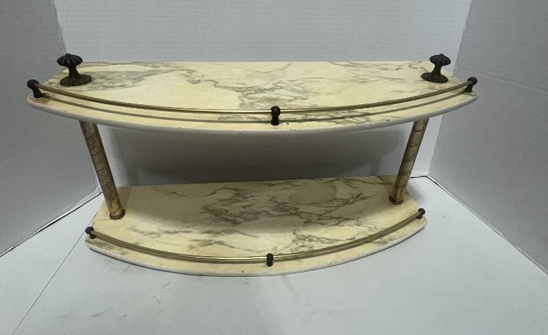 Vintage Art Deco Wall Shelf
