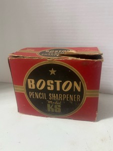 Vintage Boston Model KS Pencil Sharpener in Box