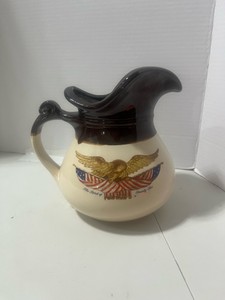 Vintage McCoy Pottery Sprit of 76 Pitcher