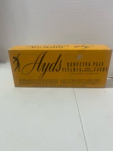 Vintage Ayds Reducing Plan Vitamin and Mineral Candy Box