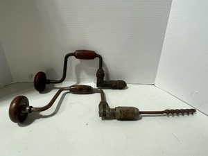 Two Vintage Hand Drills