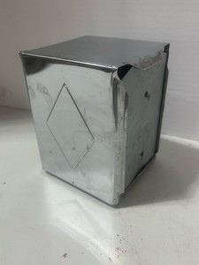Vintage Metal Restaurant Napkin Holder