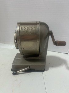 Vintage Boston Vacuum Mount Pencil Sharpener