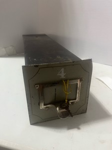Antique Safety Deposit Box with Key  #4