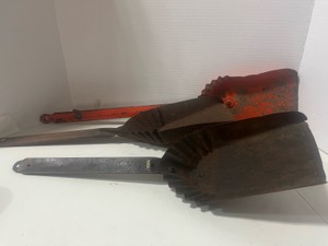 Three Vintage Coal Shovels