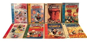 CCB - Set of 8 Walt Disneys Books by Carl Barks