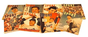 CCB - Eight Vintage Sport Magazines