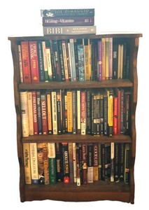 MB - Bookshelf & Book Collection