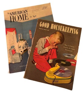 MB - Vintage Home & Lifestyle Magazines - Good Housekeeping & American Home