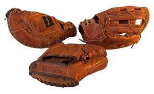 MB - Three Vintage Wilson & MacGregor Baseball Gloves