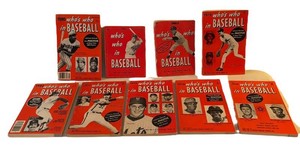 MB - 9 Whos Who in Baseball Vintage Edition Baseball Books