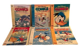 CCB - Six Walt Disneys Comic Books by Carl Barks