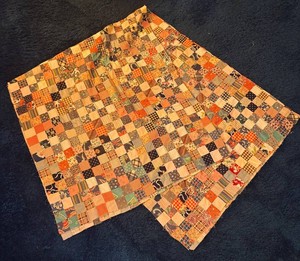 LR - Vintage Patchwork Quilt Top - Unfinished