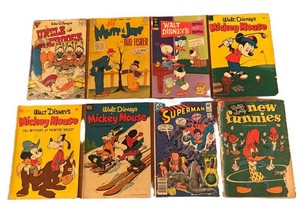 RCB - Vintage Comic Books including Disney, Superman and More