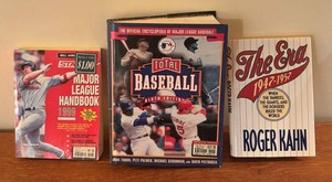 MB - Trio of Baseball Books - Roger Kahn, Total Baseball & 1999 Handbook