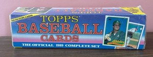 LR - Vintage Topps 1989 Complete 792-Card Sealed Baseball Card Set