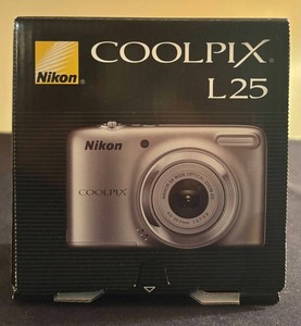 LR - Compact Digital Camera - Nikon COOLPIX L25 With Original Box