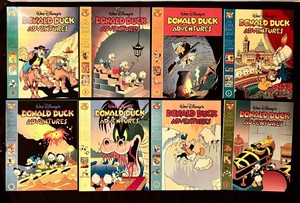 RCB - Donald Duck Comic Books - Gladstone Carl Barks Adventures 2-9 (Lot of 8)