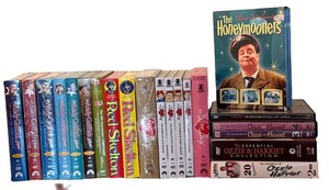 LR - Classic TV DVD Collection - Andy Griffith, Lucy & Honeymooners Mixed Lot