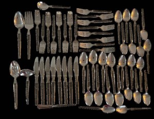 Vintage Stainless Flatware -  Riviera Cordova Service for 8