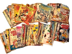 Disney Comic Book Mixed Lot - Donald Duck, Uncle Scrooge & Mickey Mouse