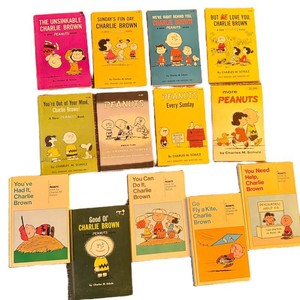 Vintage Peanuts Books - Charlie Brown Titles (Lot of 13)