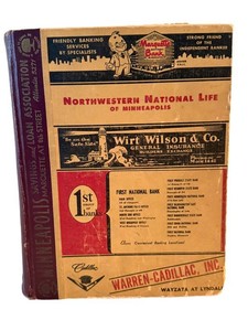 Vintage City Directory - Minneapolis 1955 Business & Advertising Reference