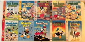 Living room - Vintage Disney Comics - Gladstone Carl Barks Set of 10