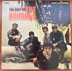 Vintage LP Record - the Best of the Animals