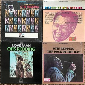 Vintage Otis Redding Vinyl Records - 4-Album Mixed Lot