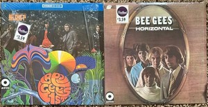Vintage Vinyl Records - Bee Gees 1st & Horizontal (Lot of 2)
