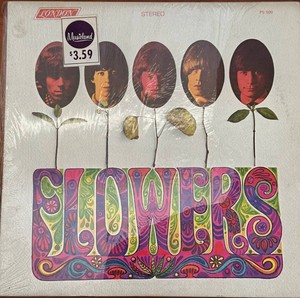 Vintage Rolling Stones Vinyl Record Album - Flowers