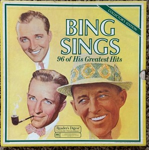 Vintage Bing Crosby Record Set - Bing Sings 8-Record Collection
