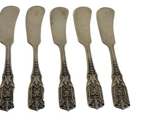 Sterling Silver Spreaders - Vintage Westmorland Milburn Rose (Lot of 6)