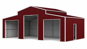 2026 New Triple Garage Metal Shed - Model SDL4230TGMS