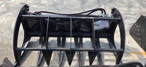 2026 New Wolverine Skid Steer 72 Skeleton Root Grapple Bucket