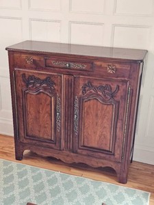 Drexel Heritage French Provincial Two Door Cabinet