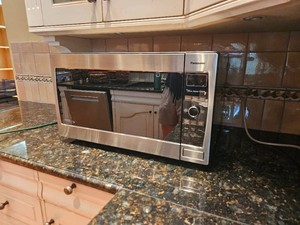 Panasonic Genius Sensor 1250W Stainless Steel Microwave