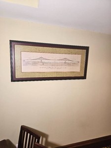 Brooklyn Bridge Architectural Print