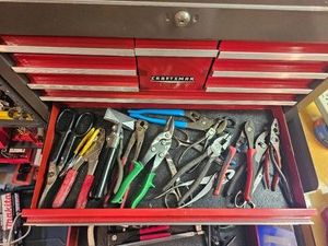 Household Shop Hand Tools, Contents of Tool Chest